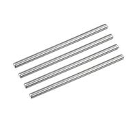 sourcing map Tige Filetée M8 x 140mm Acier Inoxydable 304, 1.25mm de Pas Filetage Droite 8Pcs Tiges Entièrement Fileté pour Projets de Bricolage