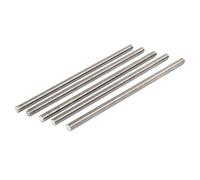 sourcing map Tige Filetée M8 x 200mm Acier Inoxydable 304, 5Pcs Tiges Entièrement Fileté pour Projets de Bricolage