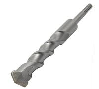sourcing map Tige SDS 25mm Large foret Marteau rotatif maçonnerie gris