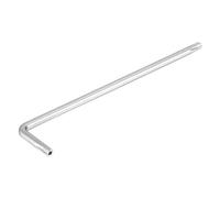sourcing map Torx inviolables longue touche étoile peu L-forme clé T25 nickelé