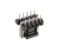 sourcing map Transformer Bobine Ferrite Coeur Vertical Ferrite Moitiés et Bobine Set 5 Ensembles EE19