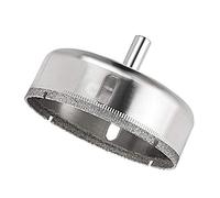 sourcing map Trépan Diamant Foret Scie Cloche pour Carrelage Verre Marbre Céramique Ton Argent 85mm