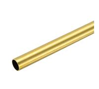 sourcing map Tube en laiton, 22 mm de diamètre extérieur x 0,5 mm d'épaisseur x 203 mm de long, tube rond en laiton H65, tube droit en métal sans couture pour bricolage, artisanat, industrie
