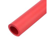 sourcing map Tube en mousse pour poignée - Isolation extérieure - 25 mm x 35 mm x 1 m - Rouge