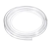 sourcing map Tube en PVC transparent de 11 mm de diamètre intérieur x 13 mm de diamètre extérieur - 4 m de long - Tuyau d'eau en plastique léger et flexible pour aquaponie, tuyau d'air, irrigation