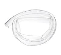 sourcing map Tube en PVC transparent de 38 mm de diamètre intérieur x 44 mm de diamètre extérieur - Tuyau d'eau en vinyle transparent léger et flexible pour aquaponie, tuyau d'air, irrigation