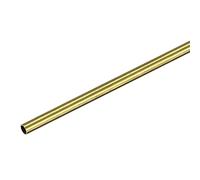 sourcing map Tube Laiton Rond 3.5mm OD 0.25mm Mur Épaisseur 300mm Longueur Tuyau