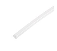 sourcing map Tube PTFE Tuyau Haute Température Tube Tuyau Isolant Multifonctionnel 1.6mm ID x 3.2mm OD x 4.92Pieds Blanc