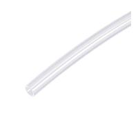 sourcing map Tube PTFE Tuyau Haute Température Tube Tuyau Isolant Multifonctionnel 8mm ID x 10mm OD x 4.92Pieds Transparent
