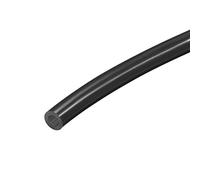 sourcing map Tubes Pneumatiques à Air 4mm(0.16") OD x 2.5mm(0.1") ID 2m(6.56pieds) PU Polyurethane Air Compresseur Tuyau Tube Noir