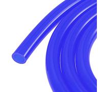 sourcing map Tuyau en Silicone 10mm ID 14mm OD 2.5 Mètre de Long Bleu Tuyau d'Arrosage Haute Température