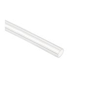 sourcing map Tuyau en Silicone 3mm ID x 4mm OD 5 Mètre de Long Tuyau Flexible en Caoutchouc de Silicone pour Eau et Air Transparent pour le Transfert d'Eau
