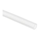 sourcing map Tuyau en Silicone 4mm ID x 6mm OD 2 Mètre de Long Tuyau Flexible en Caoutchouc de Silicone pour Eau et Air Translucide pour le Transfert d'Eau