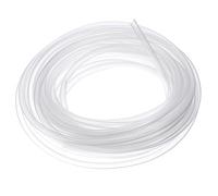 sourcing map Tuyau en silicone transparent haute température pour brassage maison, aquaponie, tuyau d'air, irrigation et eau de 1,6 mm x 3,2 mm de diamètre extérieur - 5,9 m de long