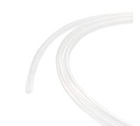 sourcing map Tuyau Flexible PVC Transparent Vinyle Tube PVC 3mm Diamètre Interne 4mm Diamètre Externe 2 Mètre de Longueur Flexible Léger pour Eau Tube Air Ligne