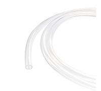 sourcing map Tuyau Flexible PVC Transparent Vinyle Tube PVC 6mm Diamètre Interne 8mm Diamètre Externe 6 Mètre de Longueur Flexible Léger pour Eau Tube Air Ligne