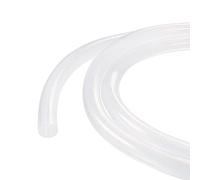 sourcing map Tuyau Flexible PVC Transparent Vinyle Tube PVC 7mm Diamètre Interne 10mm Diamètre Externe 2.5 Mètre de Longueur Flexible Léger pour Eau Tube Air Ligne