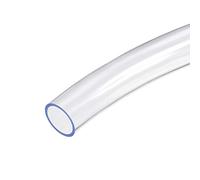 sourcing map Tuyau PVC Vinyle Souple Transparent Clair 25mm ID X30mm OD 2Mètre/6.56ft Tuyau Flexible Plastique