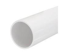 sourcing map Tuyau rigide en PVC rond, 67,8 mm, diamètre intérieur, 75 mm diamètre extérieur, 20 cm de longueur, blanc, haute résistance aux chocs pour conduites d'eau, artisanat, manchon de câble