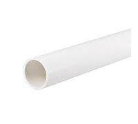 sourcing map Tuyau Rigide en PVC Rond Tube PVC 28mm Diamètre Interne 32mm Diamètre Externe 0.65m Blanc Haut Impact pour Eau Tube Artisanats