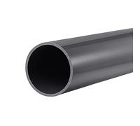 sourcing map Tuyau Rigide en PVC Rond Tube PVC 67.8mm Diamètre Interne 75mm Diamètre Externe 0.35m Foncé Gris Haut Impact pour Eau Tube Artisanats