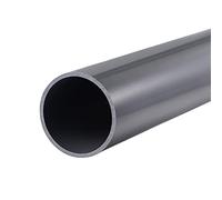 sourcing map Tuyau Rigide en PVC Rond Tube PVC 67.8mm Diamètre Interne 75mm Diamètre Externe 0.65m Clair Gris Haut Impact pour Eau Tube Artisanats