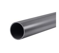 sourcing map Tuyau rond rigide en PVC - 57 mm - Diamètre intérieur 63 mm - Diamètre extérieur 0,65 m - Gris clair - Haute résistance aux chocs - Pour tuyaux d'eau, travaux manuels