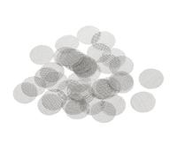 sourcing map Tuyau Tamis Maille Grille Acier Inox, 1/2 Pouce (12,7mm) Diamètre pour Tuyau Filtre, Paquet 120