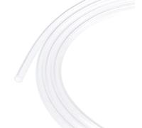 sourcing map Tuyau Transparent PVC Tube Plastique Vinyle 4mm ID 6mm OD 2 Mètre Tuyau Souple Durite Flexible pour Tube d'Eau, Conduite d'Air