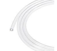 sourcing map Tuyau Transparent Tube en Vinyle PVC 4.5mm ID 6.5mm OD 3 M Tuyau Souple Transparent Flexible et Léger pour Tube d'Eau, Tuyau d'Air et Conduite d'Huile