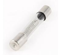 sourcing map Verre Tube Fusible Haute Tension 0.9A 5kV 6mm x 40mm pour Micro-ondes Four
