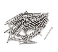 sourcing map Vis à tête ronde cruciforme acier inoxydable 304 M2x30mm 30Pcs | Vis à tête bombée cruciforme en acier inoxydable 304