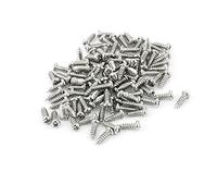 sourcing map Vis M2,5 x 8mm Acier Inoxydable Tête Croisée 100Pcs | Vis Autotaraudeuses