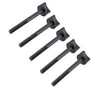 sourcing map Vis Moletée Tige en plastique Filetage Partiel Métrique Pour Avion RC M6x30mm 60mm 5Pcs