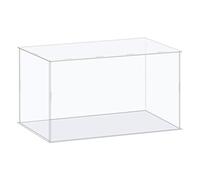 sourcing map Vitrine en acrylique transparente anti-poussière, 41 x 16 x 16 cm