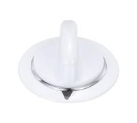 sourcing map WE01X20374 Sèche-linge Minuterie Bouton, Sèche-linge Contrôle Bouton Blanc Remplace WE1M589, PS8769912, AP5805160, WE1M856 pour Général Électrique Séchoir