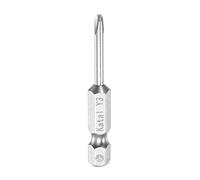 sourcing map Y3 Tri-point Tournevis Embout 1/4" Hexagonal Tige 2" Longueur Magnétique Y Type Vis Embout électriques Outil