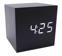 Sourcingbay Cube Bois LED réveil - Temps Températ