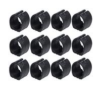 sourcingmap 12pcs Patin Pied Chaise Tube Rond Embout Tube Pied Table Fauteuil Tampon Meuble forme u 22mm Dia