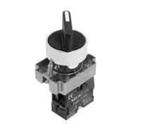 sourcingmap 22 mm de verrouillage 1 NO Two 2 positions Sélecteur rotatif Interrupteur Select ZB2-BE101 C