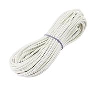 sourcingmap 2mm² Fil électrique en Silicone, 15 mètres Câble Haute Température d'Alimentation Tressé Connexions Flexibles pour Usage Domestique, Appareils Ménagers, Installation