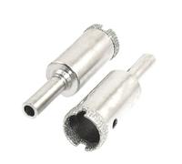 sourcingmap 2pcs Trépan Diamant Foret Scie Cloche pour CarrelageTrépan 15mm pour Verre Granit Carreaux