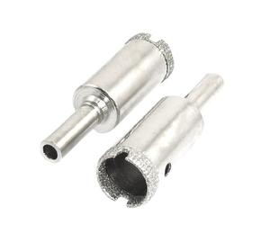 sourcingmap 2pcs Trépan Diamant Foret Scie Cloche pour CarrelageTrépan 15mm pour Verre Granit Carreaux