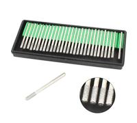 sourcingmap 3 mm x 3 mm tête cylindrique polissage diamant Bit monté point 30 pièces