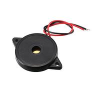 Sourcingmap 5pcs DC 1-30V 80dB Alarme Sonore bruiteur électronique 30x5mm Noir
