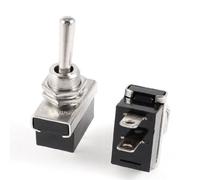 sourcingmap AC 12V 25 A 2 Broches Sur/ARRÊT 2 Positions SPST Loquet Interrupteur À Bascule 2 Pcs