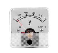 sourcingmap Classe 2.5 AC 0-500V 50 mm x 50 mm-tension analogique essais voltmètre avec Panneau indicateur