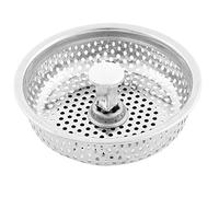 sourcingmap Cuisine Lavabo à eau Filtre à Évier en Acier Inoxydable Bouchon Filtre Crépine Bassin 83mm Diamètre