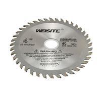 sourcingmap fendre roue Lame scie Disque 110mm x 20mm x 40T