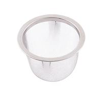 sourcingmap Filtre Théière Maille Thé Infuseur Filtre Tisane Crépine Filet Thé Panier Passoire épice métallique en acier inoxydable 63mm Dia